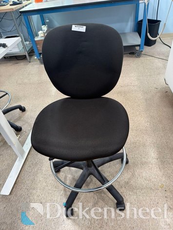 Image for BLACK SWIVEL FIVE STAR BASE TASK STOOL