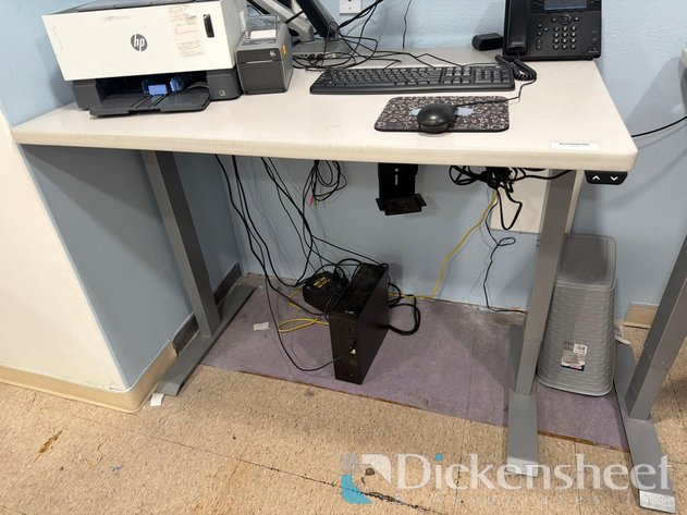 Image for ELECTRIC ADJUSTABLE HEIGHT TABLE