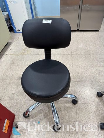 Image for BLACK CUSHIONED FIVE STAR BASE LAB CHAIR