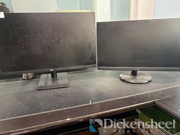 Image for (2) LG AND OTHER WIDE SCREEN FLAT PANEL MONITORS