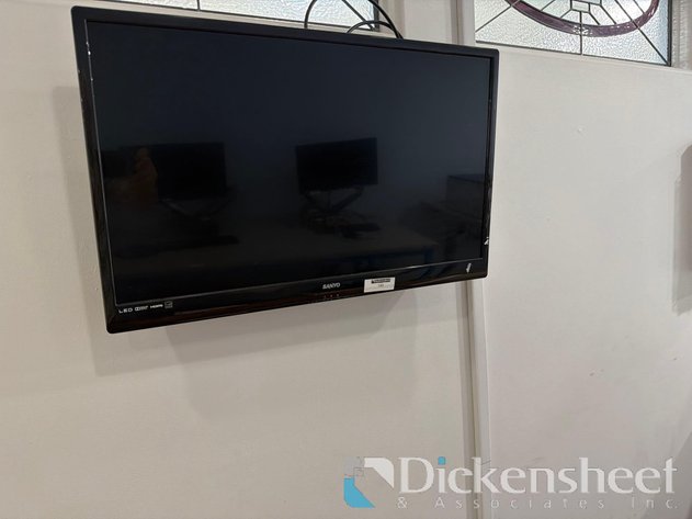 Image for SANYO WALL MOUNT WIDE SCREEN FLAT PANEL TELEVISION