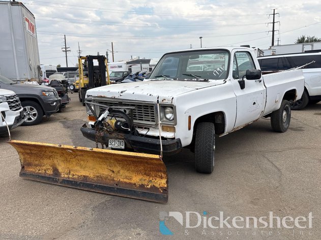 Image for 1973 CHEVROLET K10 TRUCK WITH PLOW, CKY1436121791, KEY