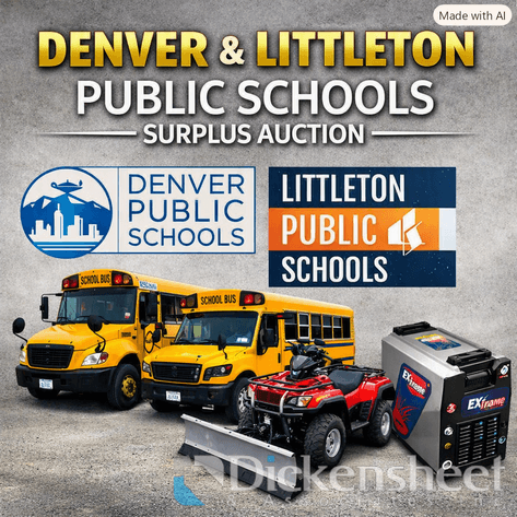 Image for DENVER - Vehicles, Buses, ATVs, Welders, More - Denver Public Schools, Littleton Public Schools