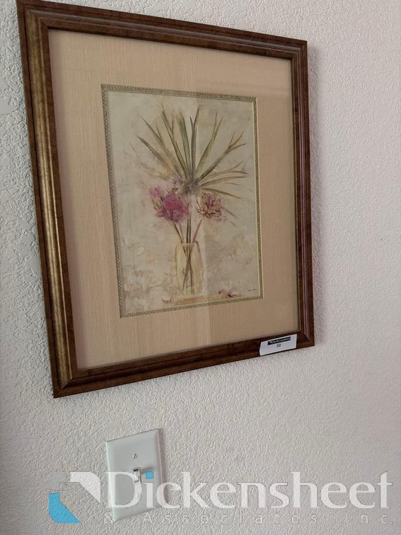 (2) HALL FRAMED ARTWORK OR MIRROR