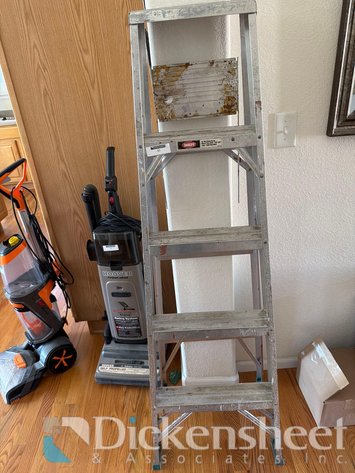 Image for ALUMINUM 6 FOOT STEP LADDER