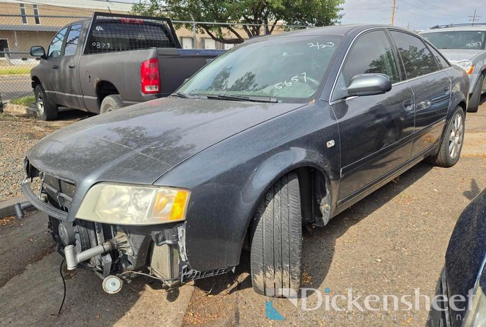 Image for 2004 AUDI A6 2.7T S-LINE, WAUCD64B14N095657