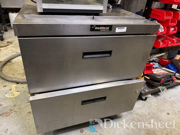 Image for DELFIELD STAINLESS TWO DRAWER REFRIGERATED STAND