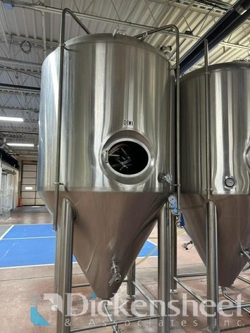 Image for DEMI STAINLESS STEEL CONICAL FERMENTER-EST 30BBL