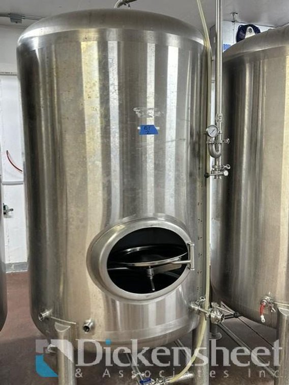 APPROX. 15 BBL STAINLESS STEEL BREWERY BRITE TANK
