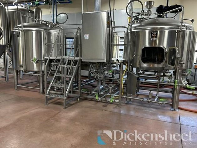 Image for ALPHA 15BBL THREE VESSEL STEAM BREW HOUSE