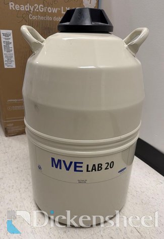 Image for NITROGEN DEWAR MVE LAB 20 CRYOGENIC STORAGE VESSEL