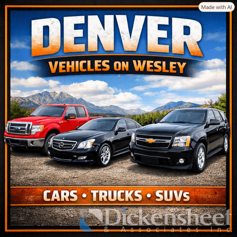 Image for DENVER - SEPTEMBER- Great Selection of Cars, Trucks and SUVs