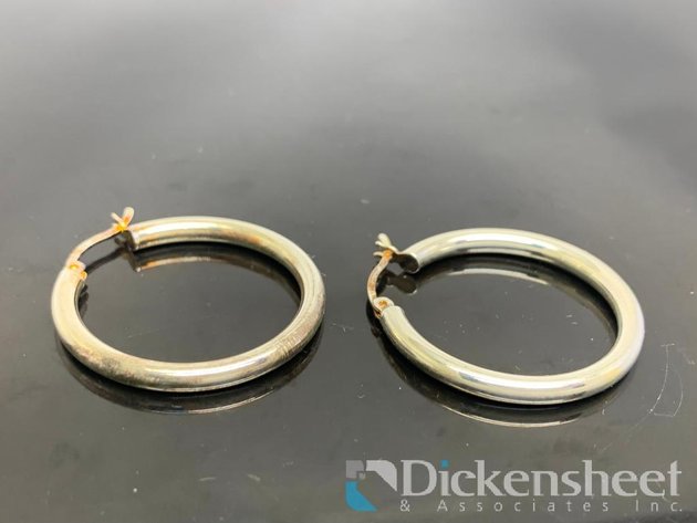 Image for Sterling Silver Hoop Earrings