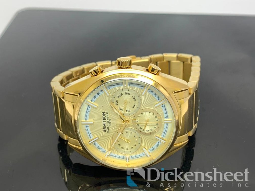 Armitron Gold Tone Men's Watch