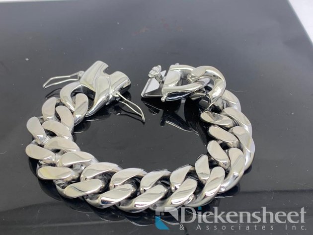 Image for Silver Tone Large Bracelet