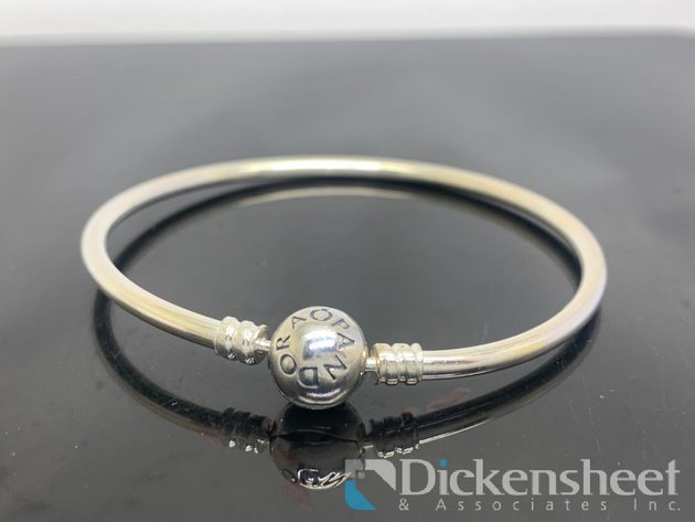 Image for Pandora Sterling Silver Bangle Bracelet
