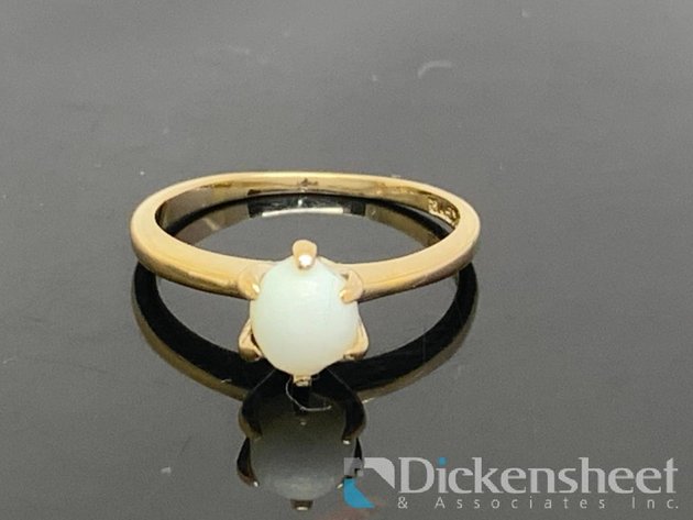 Image for 14K Yellow Gold Pearl Ring
