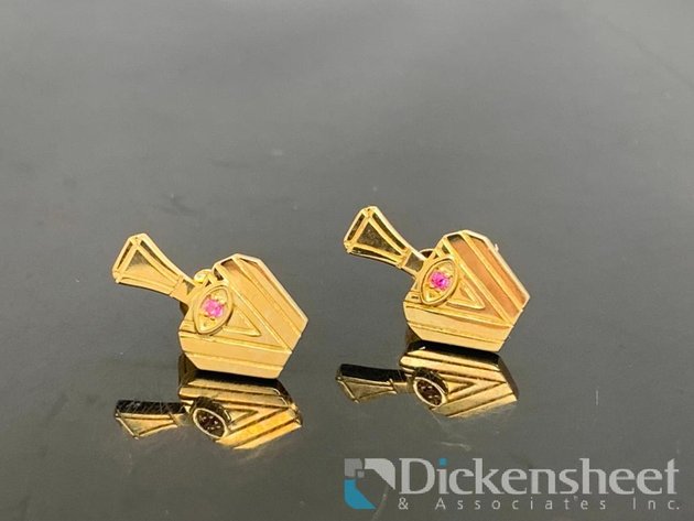 Image for Sydney Evan 14K Yellow Gold Stud Earrings