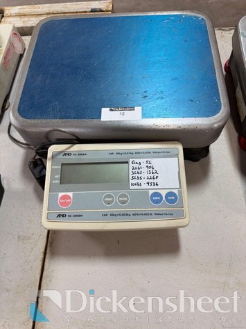 Image for AND FG-30KBM PLATFORM SCALE