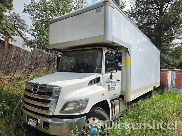Image for 2014 HINO 268 ENCLOSED BOX TRUCK,  5PVNJ8JT0E4S55189, KEY