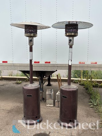 Image for (2) PROPANE PATIO HEATERS