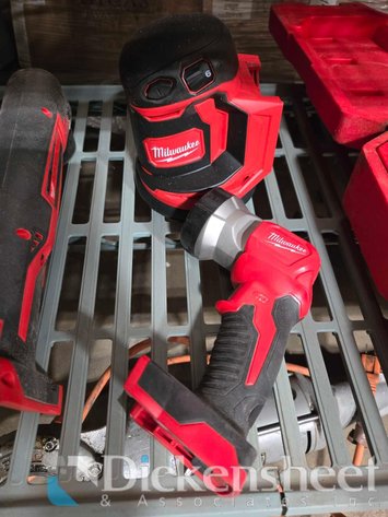 Image for MILWAUKEE CORDLESS SANDER AND FLASHLIGHT