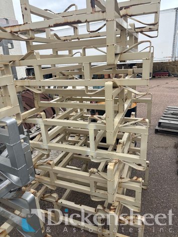 Image for STACK OF METAL DOUBLE BARREL RACKS-QTY (9)