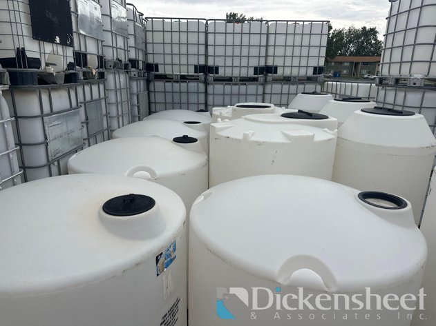 Image for ASSORTED WHITE POLY STORAGE TANKS
