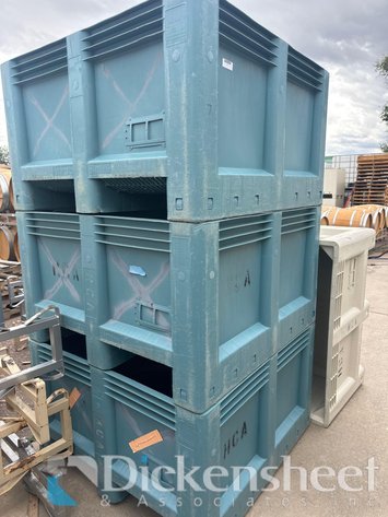 Image for MACRO BIN PLASTIC BULK CONTAINERS - QTY (5)