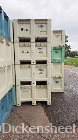 Image for MACRO BIN PLASTIC BULK CONTAINERS - QTY (4)