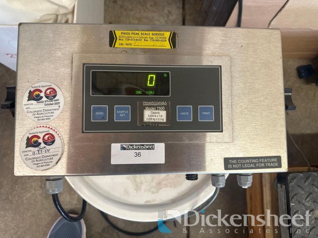 Image for PENNSYLVANIA SCALE COMPANY PLATFORM SCALE