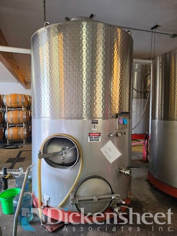Image for WESTEC 1,628 GALLON STAINLESS STEEL WINE TANK