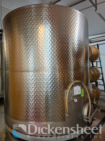 Image for WESTEC 3,122 GALLON STAINLESS STEEL WINE TANK