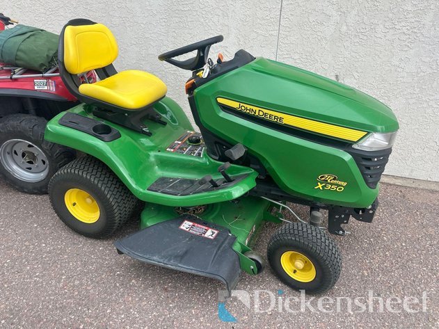 Image for 2023 JOHN DEERE X350 RIDING LAWN MOWER