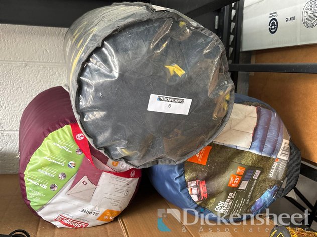 Image for LOT OF (3) SLEEPING BAGS