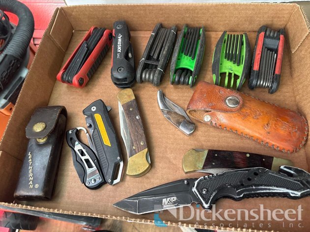 Image for LOT OF KNIVES AND HEX KEY SETS