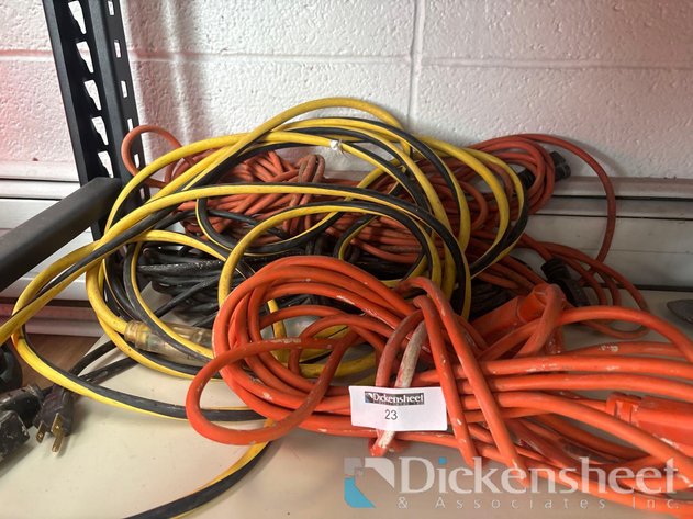 Image for LOT OF EXTENSION CORDS