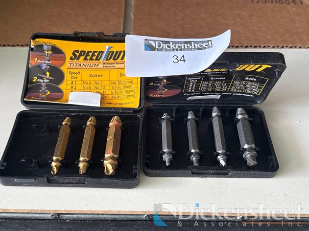 Image for SCREW EXTRACTOR SETS