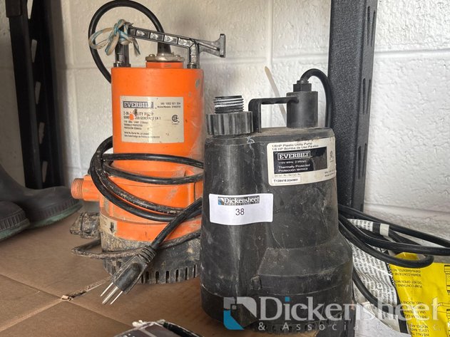 Image for LOT OF EVERBUILT UTILITY PUMPS