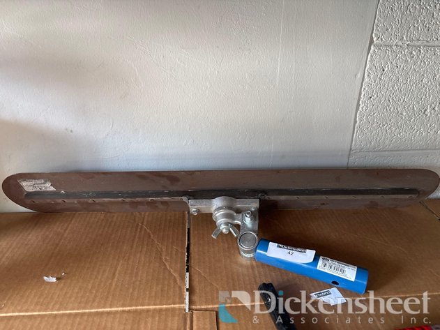 Image for METAL FRESNO CONCRETE TROWEL