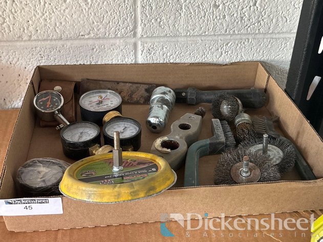 Image for PRESSURE GAUGES AND WIRE BRUSHES