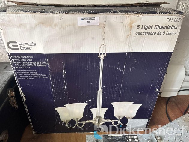 Image for FIVE LIGHT CHANDELIER