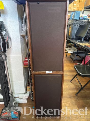 Image for PAIR OF LLOYD’S CUSTOM BUILT BASS REFLEX SPEAKERS