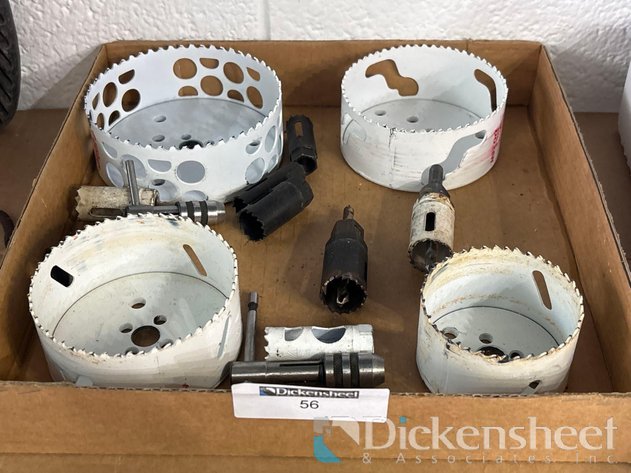 Image for BI-METAL HOLE SAW SET WITH ARBORS AND MANDRELS