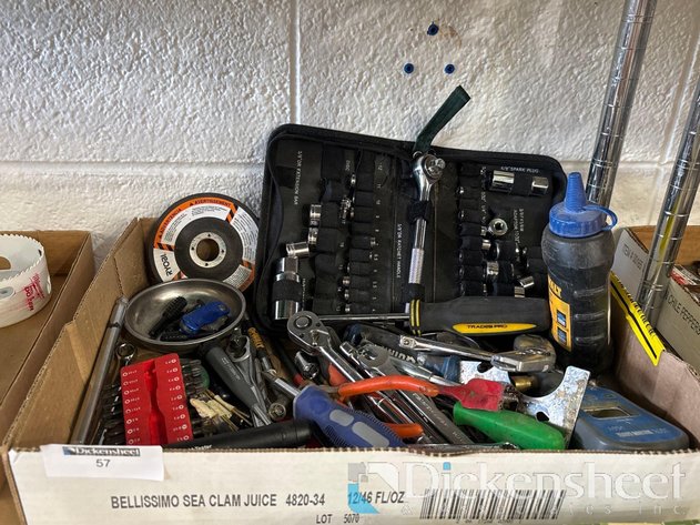 Image for HAND TOOL BUNDLE WITH SOCKETS, RATCHETS, WRENCHES, TESTERS
