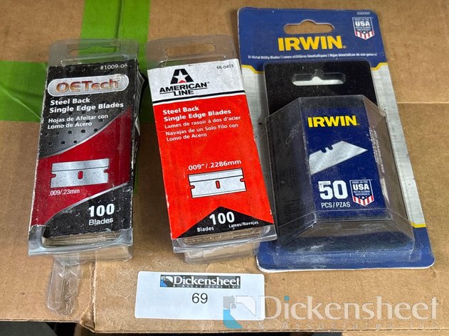Image for STEEL RAZOR BLADES