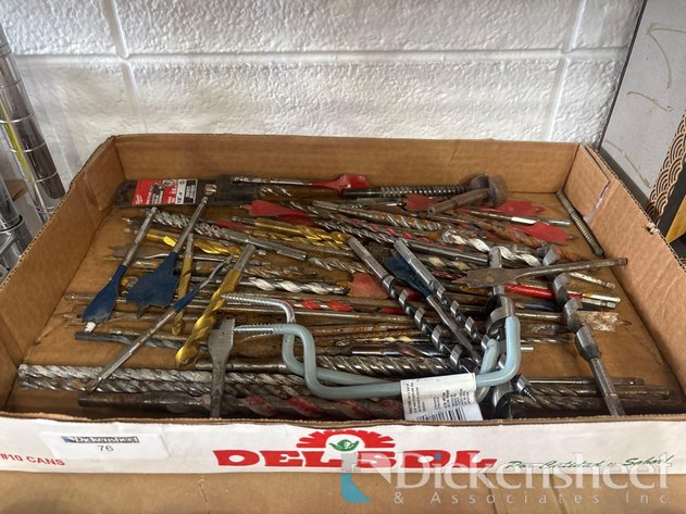 Image for ASSORTED WOOD BORING AND MASONRY DRILL BITS