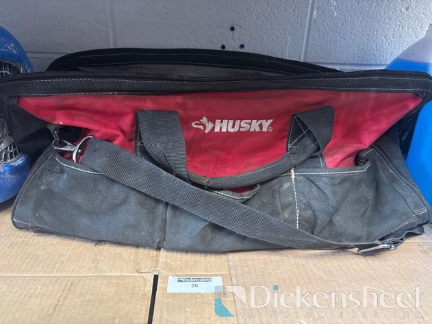 Image for HUSKY TOOL BAG WITH SELECTION OF HAND TOOLS