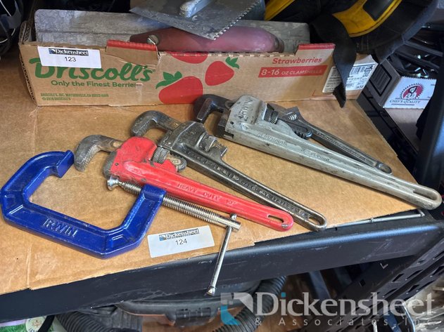Image for HEAVY DUTY WRENCHES AND C CLAMP