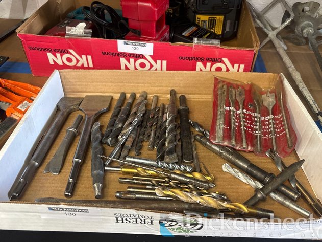 Image for ASSORTED DRILL BITS LOT